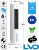 Бесшумный колонный вентилятор-кондиционер Zilan ZLN1030 white, AROMA XXL 106 см з LED-дисплеем, мощность 60Вт - изображение 3