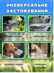 Садовий шланг 15 м з котушкою і розпилювачем, 7 режимів, ПВХ - зображення 5