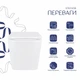 Унітаз підвісний Qtap Tern Ultra Quiet безобідковий з сидінням Soft-close WHITE QT17332303AW - изображение 3