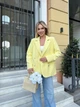 Fashions • Женский пиджак Альма Fashions 58-60 лимон (1622-бу) - изображение 3