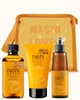 Летний набор для волос с защитой от солнца Nashi Argan Beach Set Limited Edition 2025, шампунь, маска, спрей + клатч 200ml/150ml/150ml - изображение 1