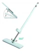 Швабра моющая Good Idea Spin Mop с отжимом 360 для мытья полов с микрофиброй 120х35х11 см Бирюзовый (2322554M) - изображение 5