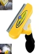 Фурмінатор для вичісування підшерстя тварин Pet Knot Comb скорочує линяння Жовтий (8901U) - зображення 5