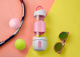 Багатофункціональна спортивна пляшка SOOCAS Xiaomi Leyi DiDi Cup Pink (5907518378995) - зображення 3