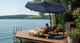 Parasol ogrodowy Plonos PL-881 Granatowy (488102) - obraz 4