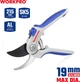Секатор садовый с алюминиевыми рукоятками Workpro SK5 PRO 215 мм (WP332011) - изображение 2
