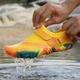 Обувь для пляжа и кораллов аквашузы Diving shoes оранжевые с липучками 36 ( 23,2 см ) 317 - изображение 6