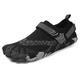 Обувь для пляжа и кораллов аквашузы Diving shoes черные с двумя липучками 39 ( 25,2 см ) 319 - изображение 3