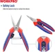Ножиці для обрізки квітів Workpro PRO 160 мм (Ø різу 12 мм) (WP332014) - зображення 4