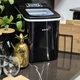 Ледогенератор для дома и бара Ruhhy 25565 Black 120 Вт объем 2 л 12 кг льда в сутки c ЖК дисплеем таймером и функцией самоочистки - изображение 8