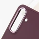 TPU чехол Epik Bonbon Metal Style для Samsung Galaxy S23+ Бордовый / Plum - изображение 6