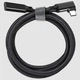 Кабель подовжувач Type-C male - Type-C female 3.2 Gen 2 E-Marker PD 100W кутовий 90 градусів 1 м Чорний (TCMF90-1) - зображення 8
