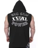 Мужская безрукавка с капюшоном и молнией Big Sam 3621 М черный - изображение 5