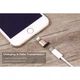 Перехідник Remax Visual RA-USB2 microUSB(F) to Lightning(M), gold - зображення 3