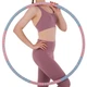 Обруч разборной 8 секций для похудения d-83 см 1 кг Хула Хуп Hula Hoop CIMA розово голубой BY-6181 - изображение 11