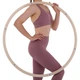 Обруч разборной для похудения 6 секций Хула Хуп Hula Hoop ZPEARL PRO-SUPRA белый HR-056 - изображение 11