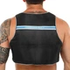 Утяжелитель жилет с регулируемым весом 10 кг Record WEIGTH VEST черный XB9201 - изображение 8