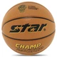 Мяч баскетбольный Star Champ Grip 4277C для зала и улицы (Indoor/Outdoor) размер 7 Orange - изображение 1