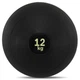 Слэмбол мяч набивной для кроссфита и фитнеса 12кг d-23 см Slam Ball Record черный FI-5165-12 - изображение 1