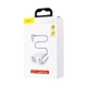 Автомобільний зарядний пристрій Baseus High Efficiency Dual Cigarette Lighter 2*AutoPlug 2*USB (White) - зображення 1