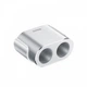 Автомобільний зарядний пристрій Baseus High Efficiency Dual Cigarette Lighter 2*AutoPlug 2*USB (White) - зображення 4