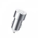 Автомобільний зарядний пристрій Baseus High Efficiency Dual Cigarette Lighter 2*AutoPlug 2*USB (White) - зображення 5