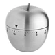 Таймер кухонный механический TFA "Apple" d=63мм, h=71мм Silver - изображение 1