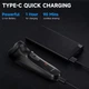 Електробритва роторна для чоловіків ENCHEN BlackStone 3D з USB Type-C зарядкою Silver - изображение 7
