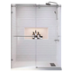 Двері в нішу Koer SR SD06-120x220-TR-01 прозоре скло Easy Clean 8мм, хром (KR5367) - зображення 1