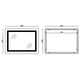 Дзеркало Mixxus Style MR03-80x60 (годинник, LED-підсвітка, антизапотівання) (MI6005) - зображення 9
