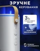 Портативний настільний вентилятор 3в1 із зволожувачем RGB підсвічуванням для дому та офісу USB Type-C - зображення 6