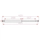 Газовый амортизатор Sigma для кровати Ozen Lift 800 N - 405мм (714836) - изображение 2