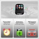 MP3 плеєр Rock Star M8 2.0" Bluetooth 5.4 Hi-Fi з відео камерою сенсорний Type C чорний - зображення 9