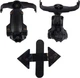 Крепления для наушников Ops-Core AMP Helmet Rail (На шлем ARC Rail) black - изображение 1