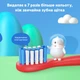 Детская электрическая зубная щетка Bitvae Smart K7S Kids blue - изображение 2