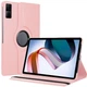 Чехол Book 360 для планшета Xiaomi Redmi Pad 2022 10.61" книжка поворотный подставка PU кожа Розовый - изображение 2