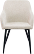Стілець для кухні та вітальні Homla SELLA 57 x 59.5 x 83 см Beige (5906496738029) - зображення 5