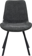 Стілець для кухні та вітальні Homla SILLA 52 x 60 x 83.5 см Dark Grey (5906496738012) - зображення 2