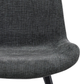 Стілець для кухні та вітальні Homla SILLA 52 x 60 x 83.5 см Dark Grey (5906496738012) - зображення 5