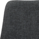Стілець для кухні та вітальні Homla SILLA 52 x 60 x 83.5 см Dark Grey (5906496738012) - зображення 6