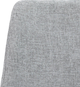 Стілець для кухні та вітальні Homla SILLA 52 x 60 x 83.5 см Grey (5906496738005) - зображення 6
