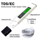 Цифровий тестер 3в1 ТЕС-1А TDS/EC/Temp (солемір, кондуктометр, темп.) двоколірний екран - зображення 8