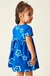 Трикотажное летнее платье с коротким рукавом для девочки 86-92 см (1.5-2Y) - изображение 2