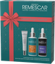 Zestaw do pielęgnacji twarzy Remescar Medmetics Instant Bright Krem-korektor pod oczy przeciwzmarszczkowy 8 ml + Serum do twarzy Retinol 30 ml + Serum do twarzy Witamina C 30 ml (5425012535497) - obraz 1
