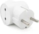 Мережевий розгалужувач Voltronic трійник Т-подібний Light Q12 White (YT21008) - зображення 3