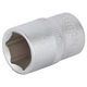 Насадка шестигранна коротка 1/2" 18мм CrV mid SIGMA (6071181) - зображення 2