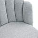 Krzesło do kuchni i salonu Homla LUXE 49 x 55 x 85 cm Grey (5906496741746) - obraz 5