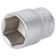 Насадка шестигранна коротка 1/2" 24мм CrV mid SIGMA (6071241) - зображення 3