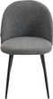 Стілець для кухні та вітальні Homla FRESCA 47 x 56 x 78 см Dark Grey (5906496741920) - зображення 2