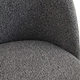 Стілець для кухні та вітальні Homla FRESCA 47 x 56 x 78 см Dark Grey (5906496741920) - зображення 5